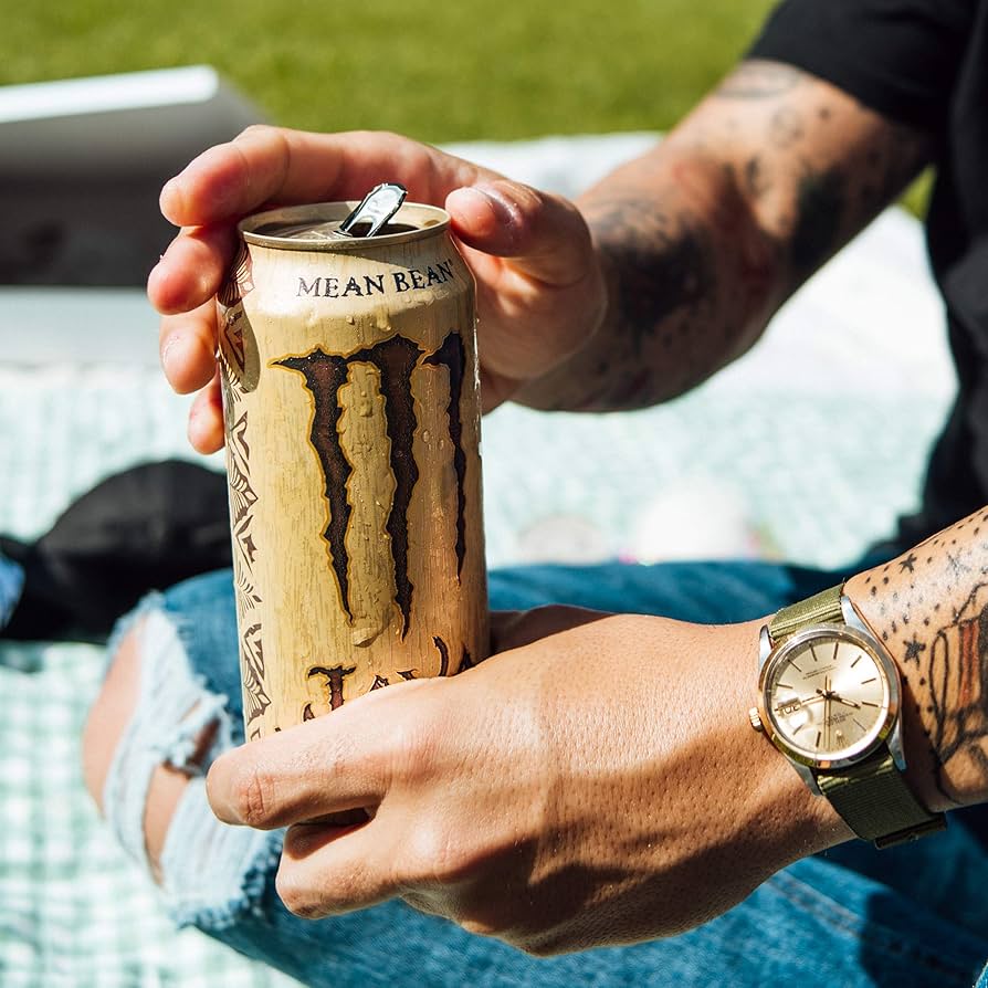 Java Monster Energy Mean Bean Café + Crema de Vainilla 443 mL