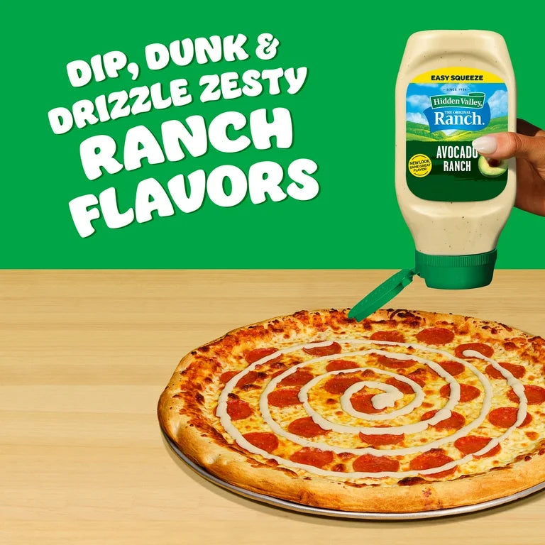 Salsa Hidden Valley Avocado Ranch Tamaño Grande 473 mL