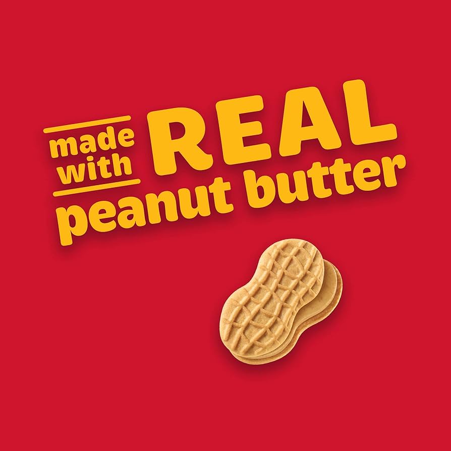 Galletas Rellenas Nutter Butter Mantequilla de Maní Tamaño Familiar 453g