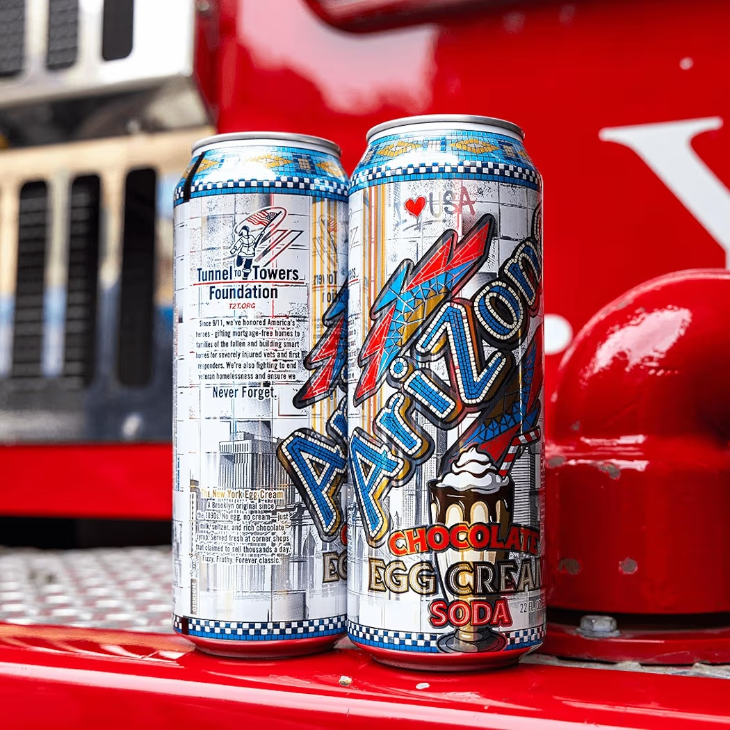 Soda AriZona Chocolate Egg Cream Soda 650 mL