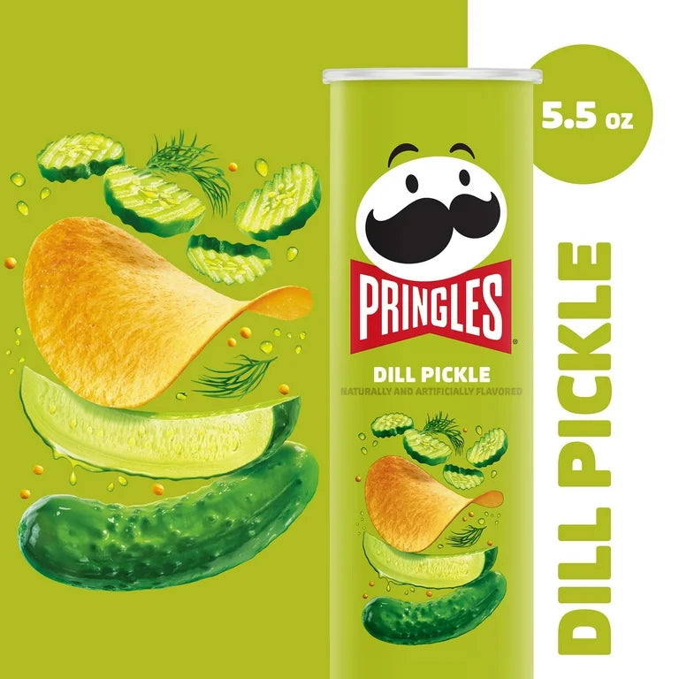 Pringles Pepinillos Dill Pickle 155g