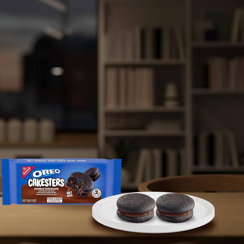 Mini Tortas Oreo Cakesters Double Chocolate x2