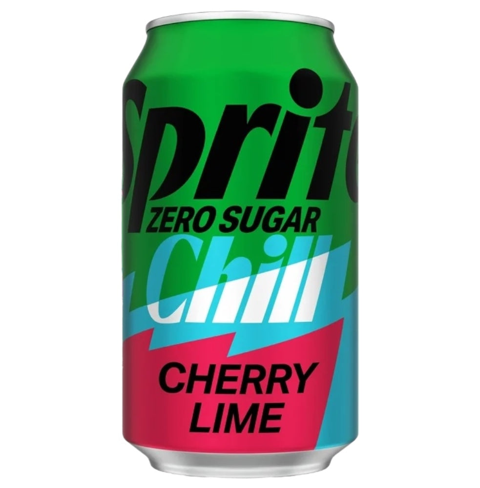 Sprite Chill Lima Cereza Sin Azúcar 355 mL