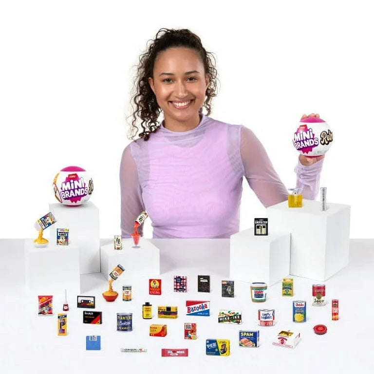 Cápsula Sorpresa Zuru Mini Brands Productos Retro Coleccionables
