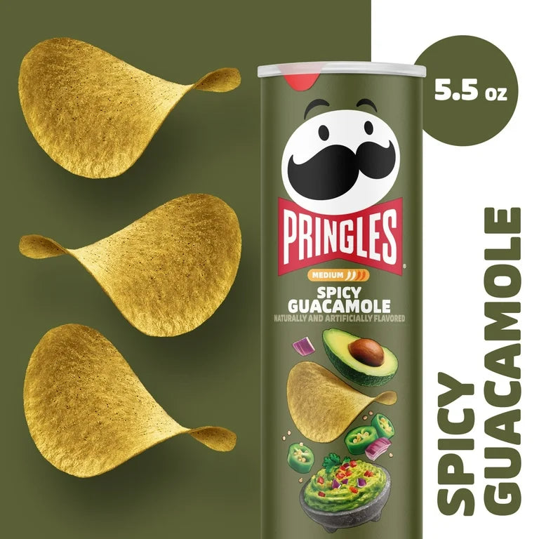 Pringles Spicy Guacamole Medium 155g