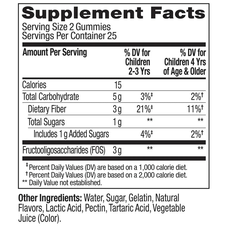 KIDS FIBER: Gomitas Olly Berry Brilliant x50 Unidades