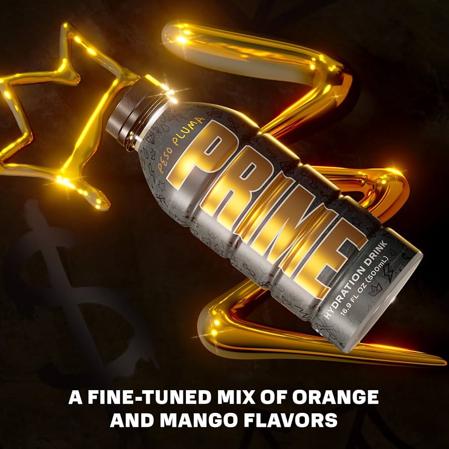 EDICIÓN LIMITADA: Prime Hidratante Peso Pluma Orange Mango 500 mL