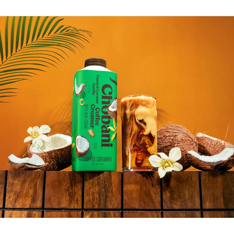 Crema Café Chobani Creamer Toasted Coconut Vanilla 710 mL