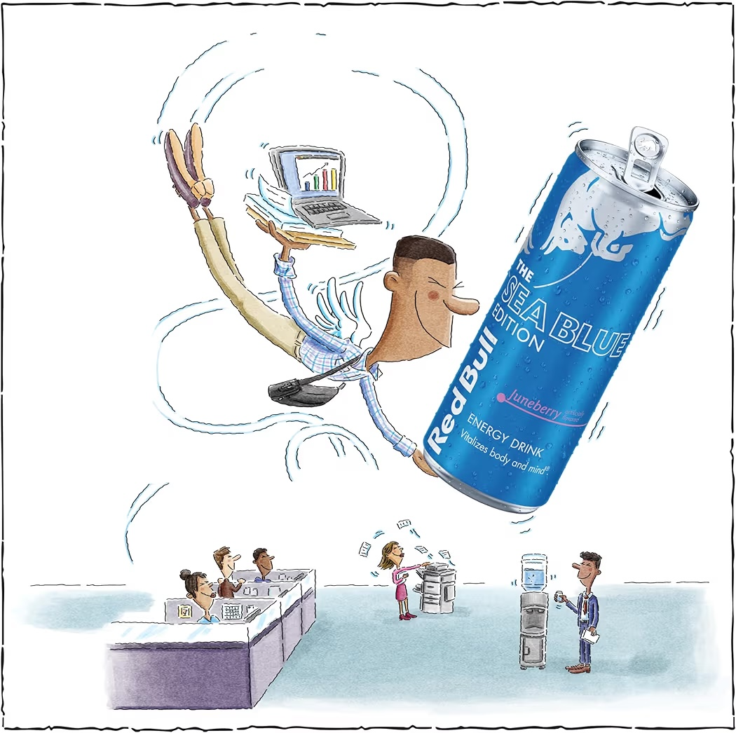 Red Bull Energy Sea Blue Edition Juneberry 250 mL