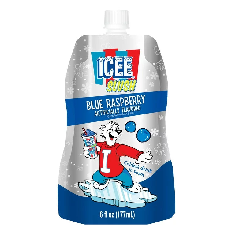 Granizado Instantáneo Icee Slush Mora Azul 177 mL
