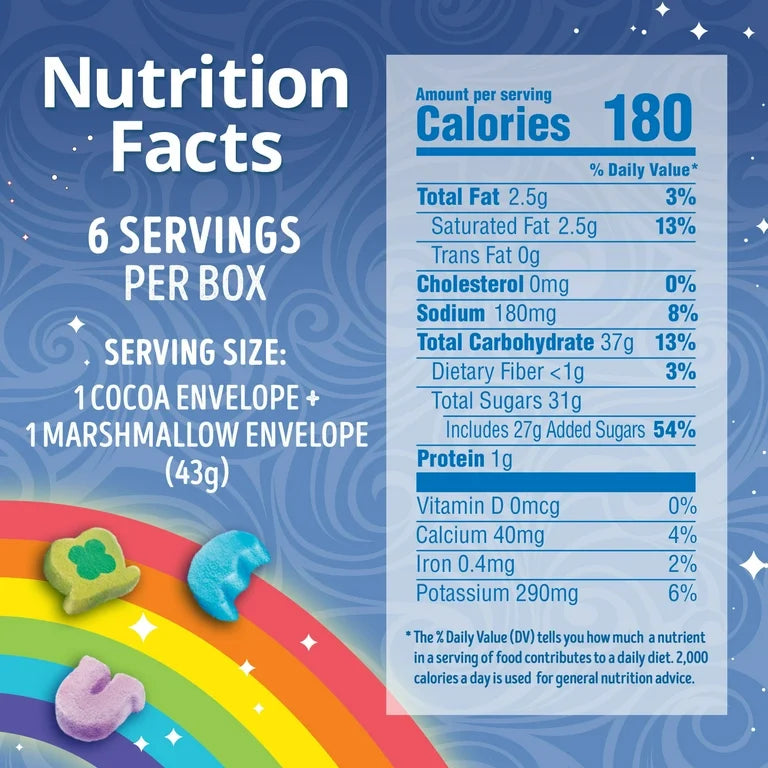 Swiss Miss Lucky Charms x6 - 260g