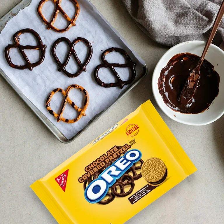 EDICIÓN LIMITADA: Oreo Chocolate Covered Pretzel Tamaño Grande 303g
