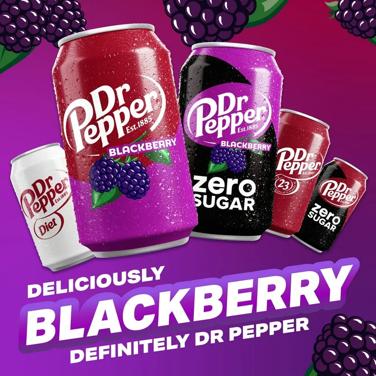 Dr Pepper Blackberry 355 mL