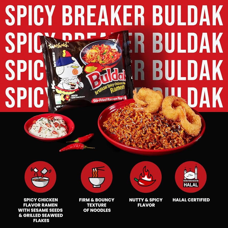 Ramen Buldak Pollo Picante 140g