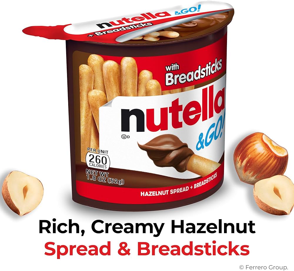 Nutella & Go Snack Individual Breadsticks
