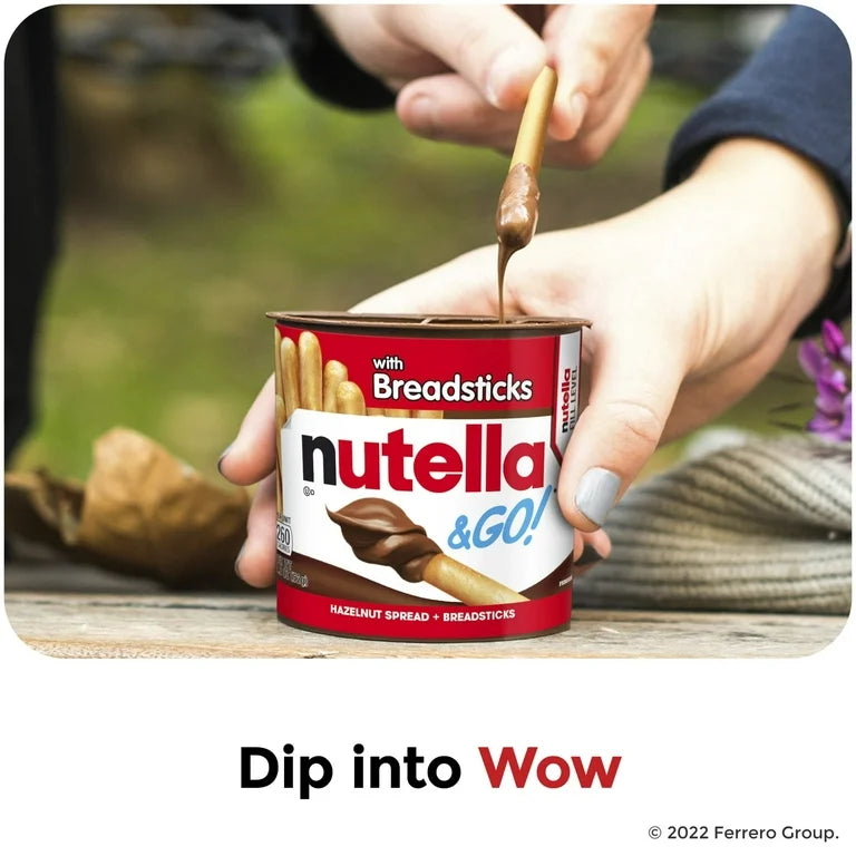 Nutella & Go Snack Individual Breadsticks