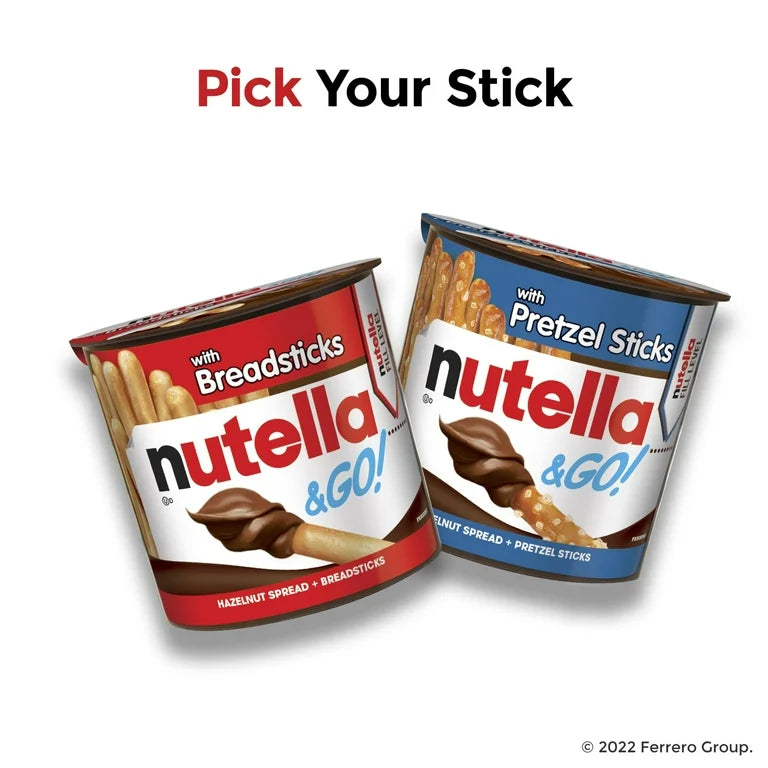 Nutella & Go Snack Individual Breadsticks