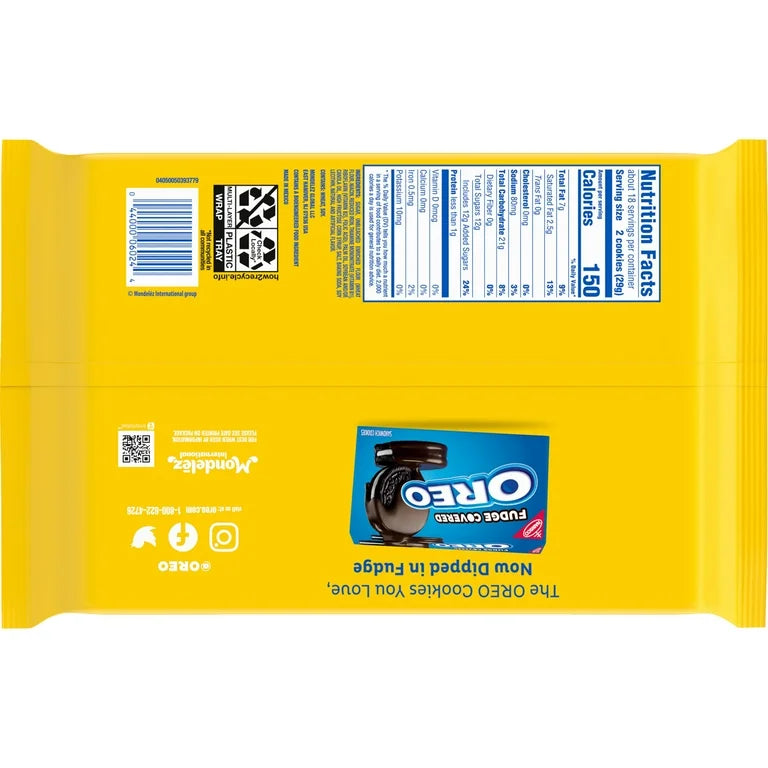 Oreo Golden Double Stuf Tamaño Grande 397g