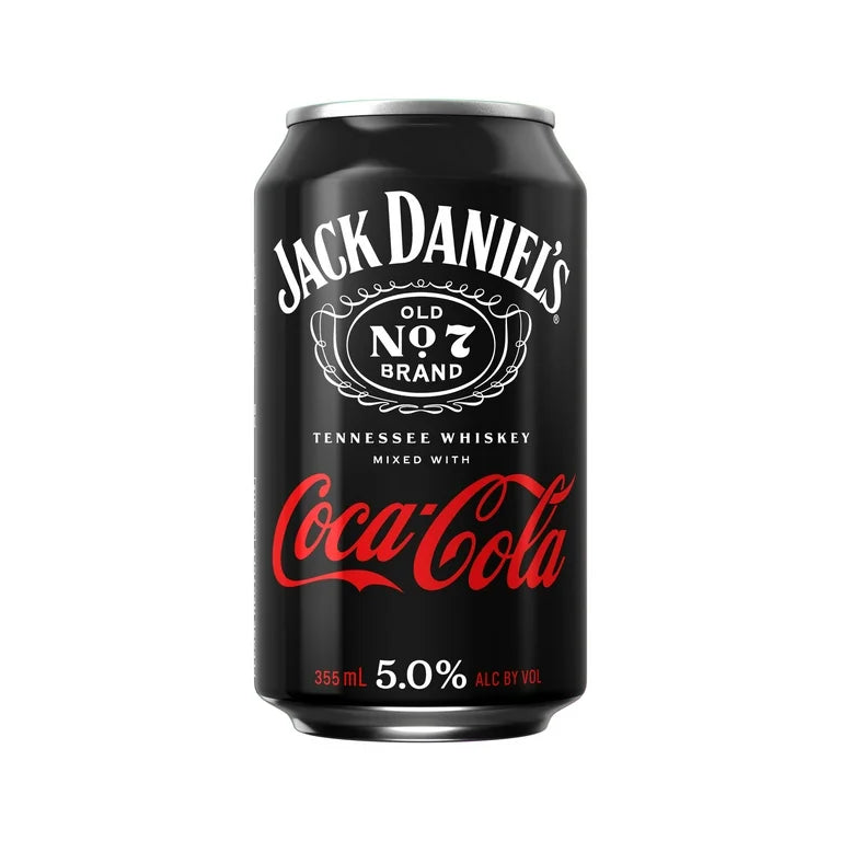 +18: Jack Daniel’s x Coca Cola 355 mL