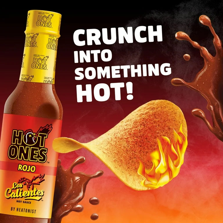 Pringles Hot Ones Los Calientes Rojo 155g