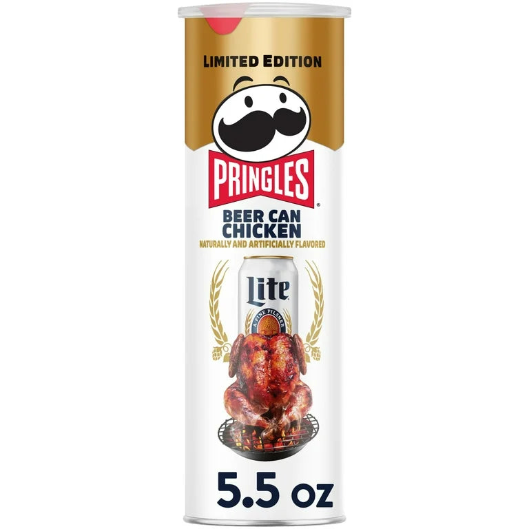 EDICIÓN LIMITADA: Pringles Beer Can Chicken Miller Lite 155g