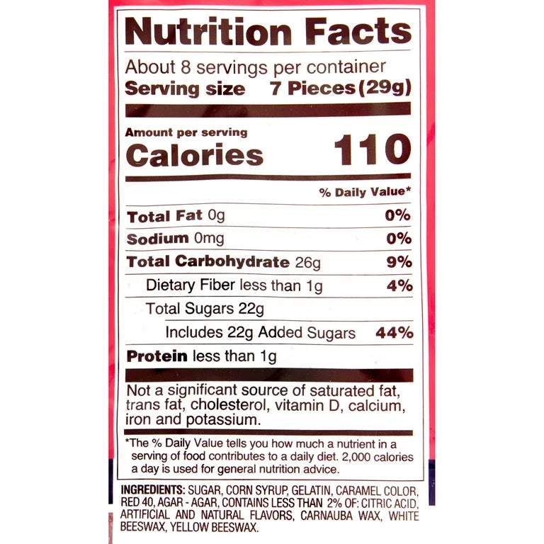 Haribo Berries Crunchy & Chewy Tamaño Grande 227g