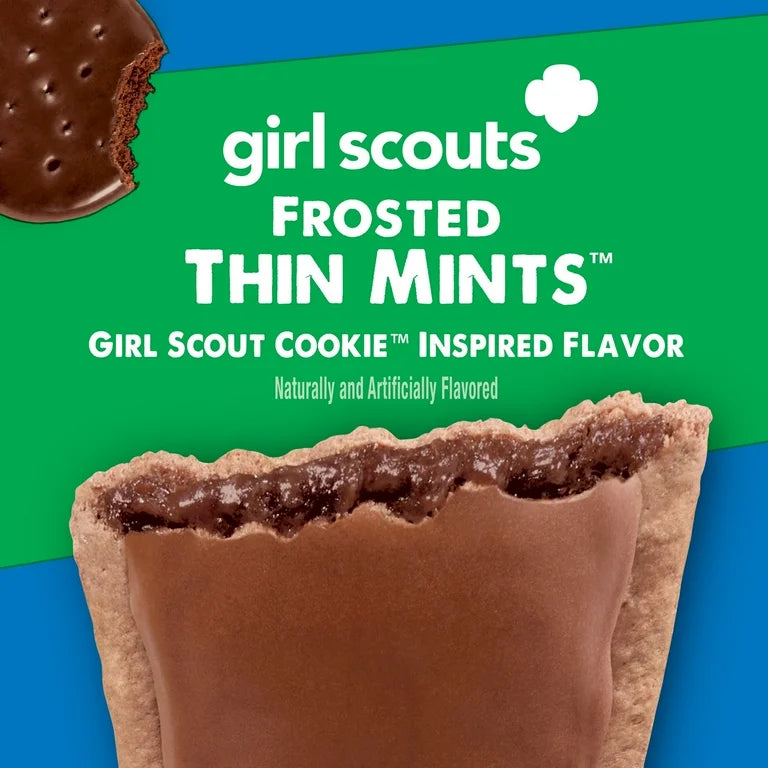 Pop Tarts Girl Scouts Thin Mints x2 (Unidad a $5.500)