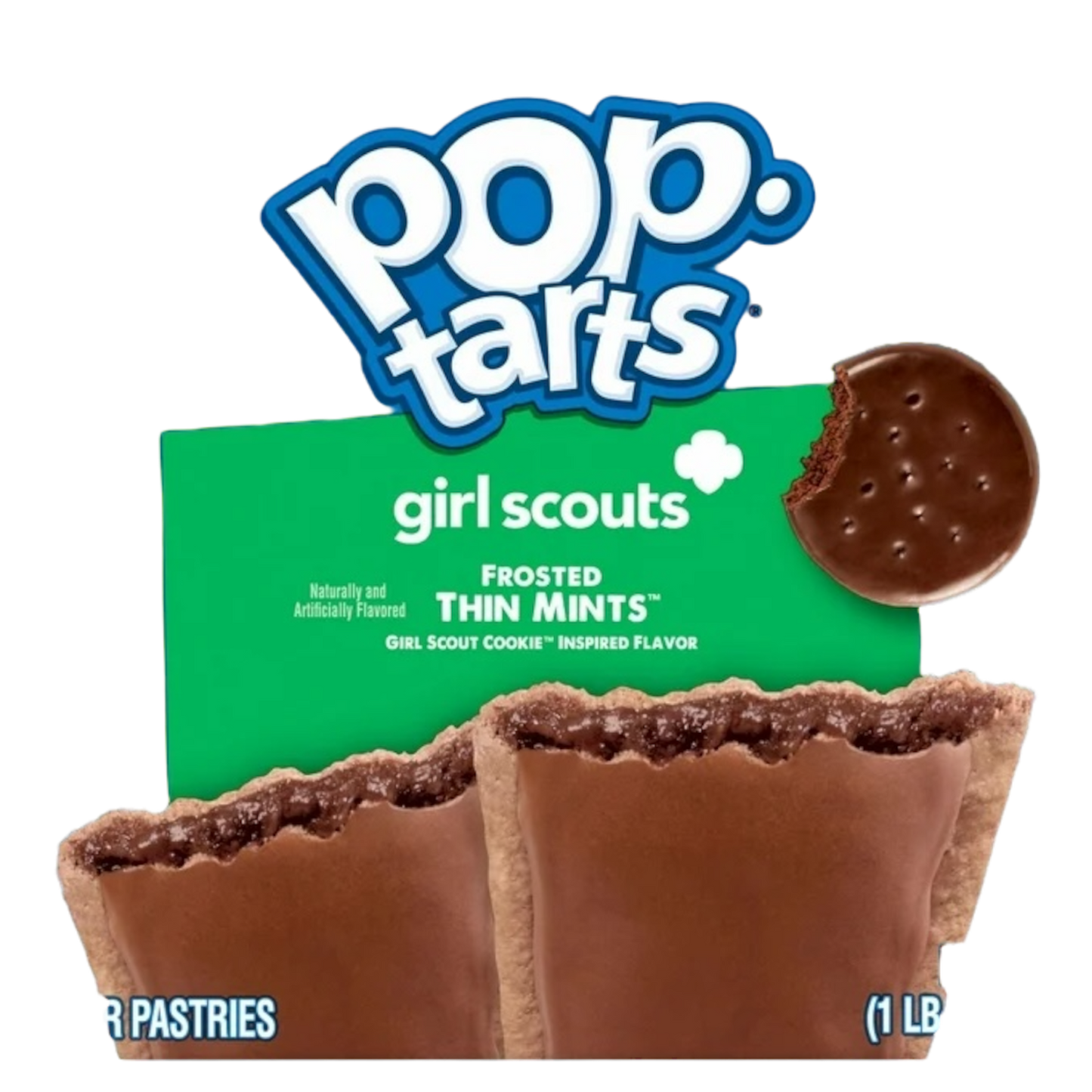 Pop Tarts Girl Scouts Thin Mints x2 (Unidad a $5.500)