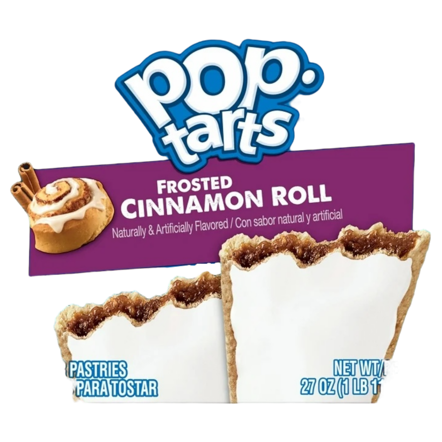 Pop Tarts Cinnamon Roll x2 (Unidad a $5.500)