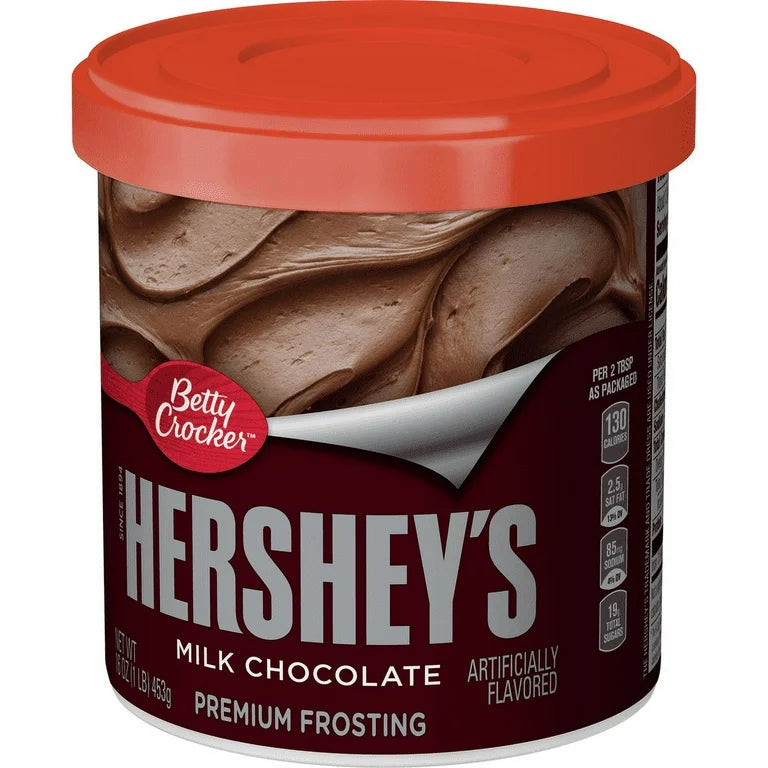 Crema Glaseada Hershey’s Milk Chocolate Tamaño Grande 453g