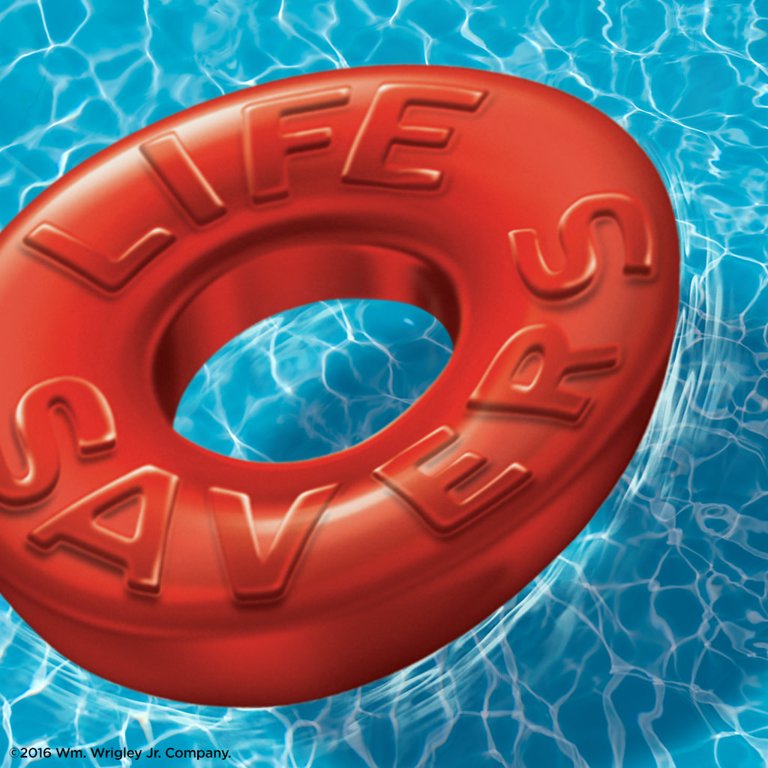 Gomitas Neon Lifesavers Grande 198g