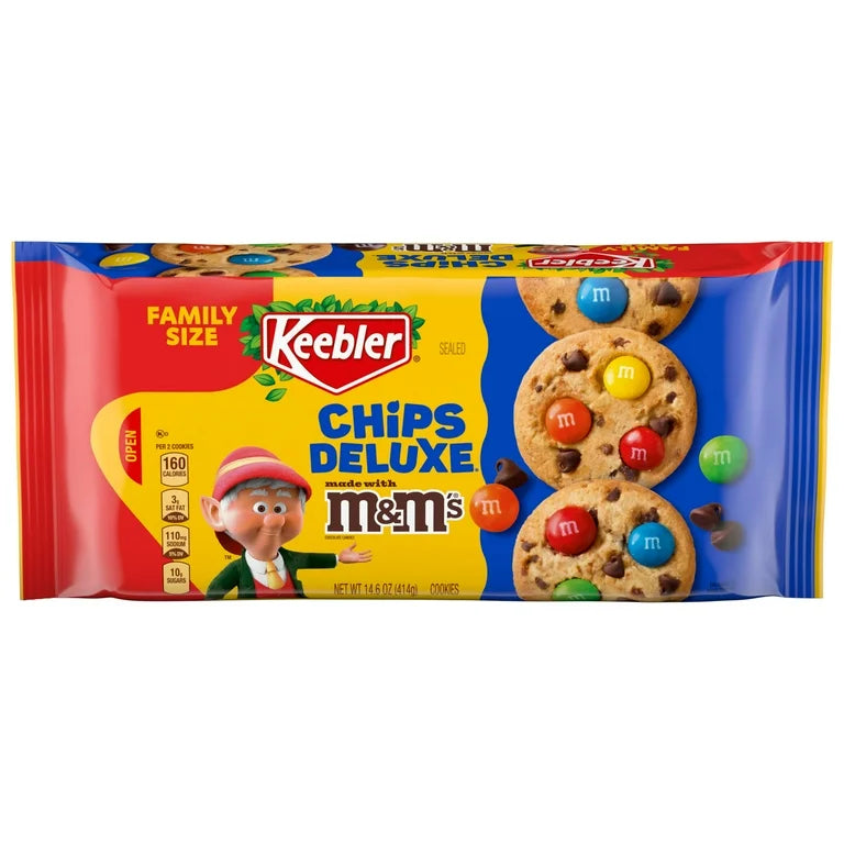 Galletas Keebler Chips Deluxe M&M’S x18 - 413g