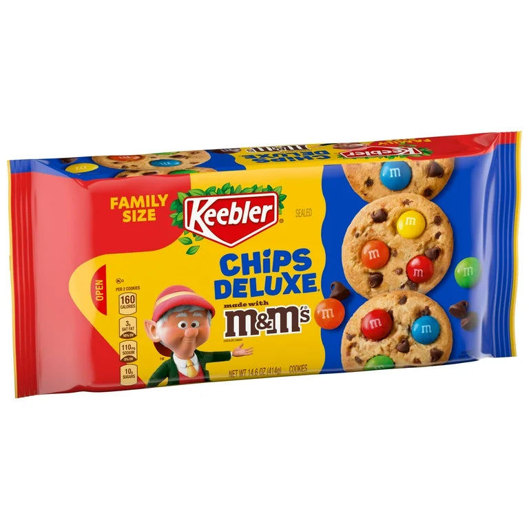 Galletas Keebler Chips Deluxe M&M’S x18 - 413g