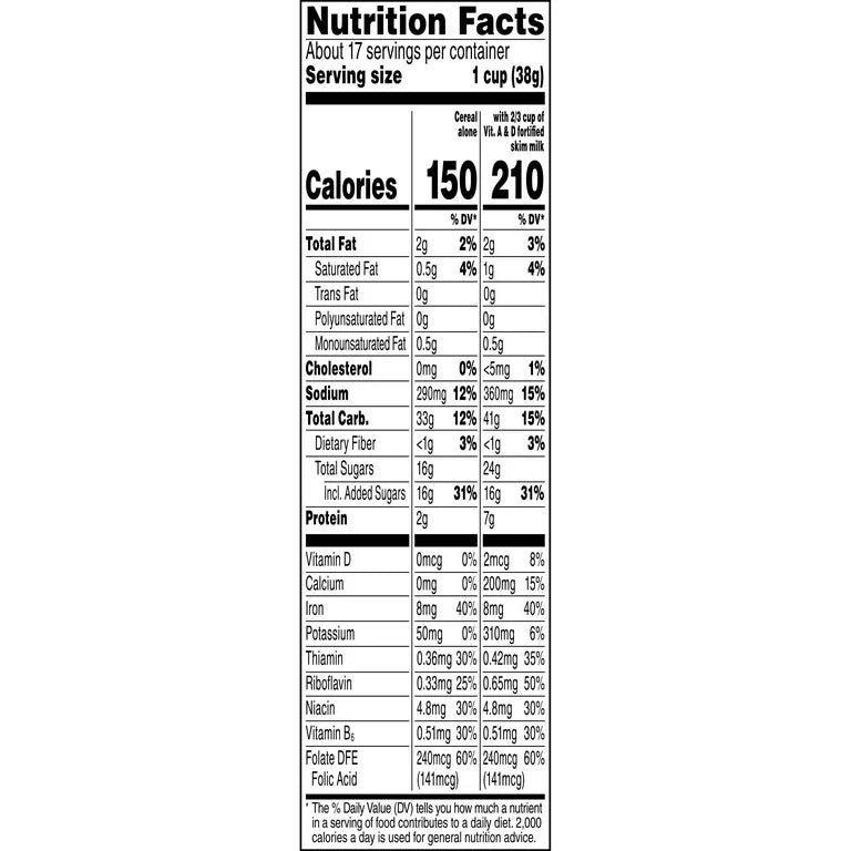 Cereal Capitan Crunch Tamaño Familiar 627g