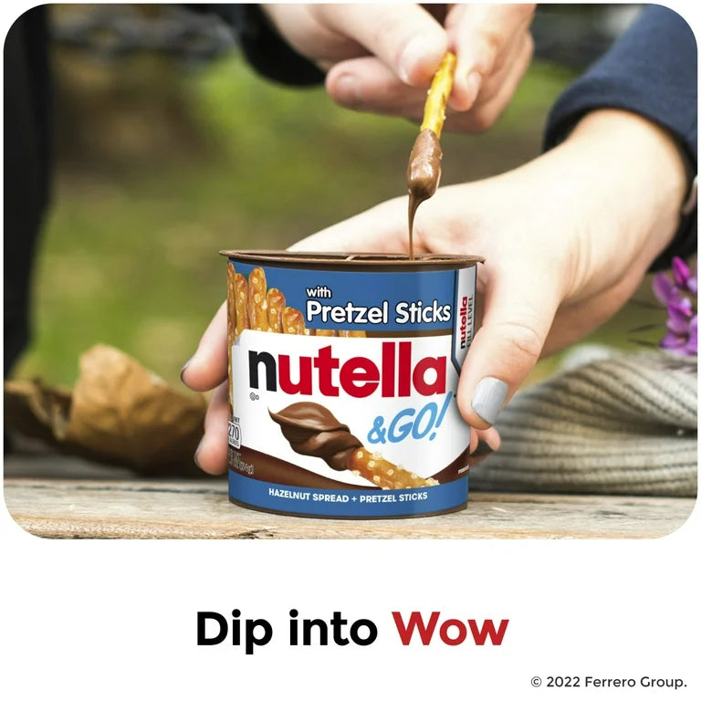 Nutella & Go! Snack Individual Pretzel