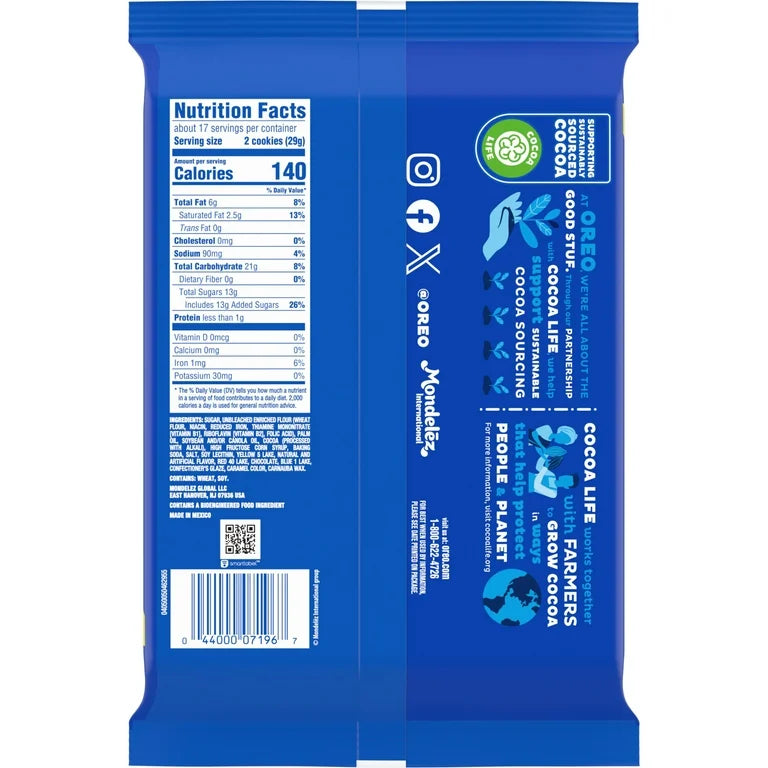 Oreo Toffee Crunch Familiar 480g
