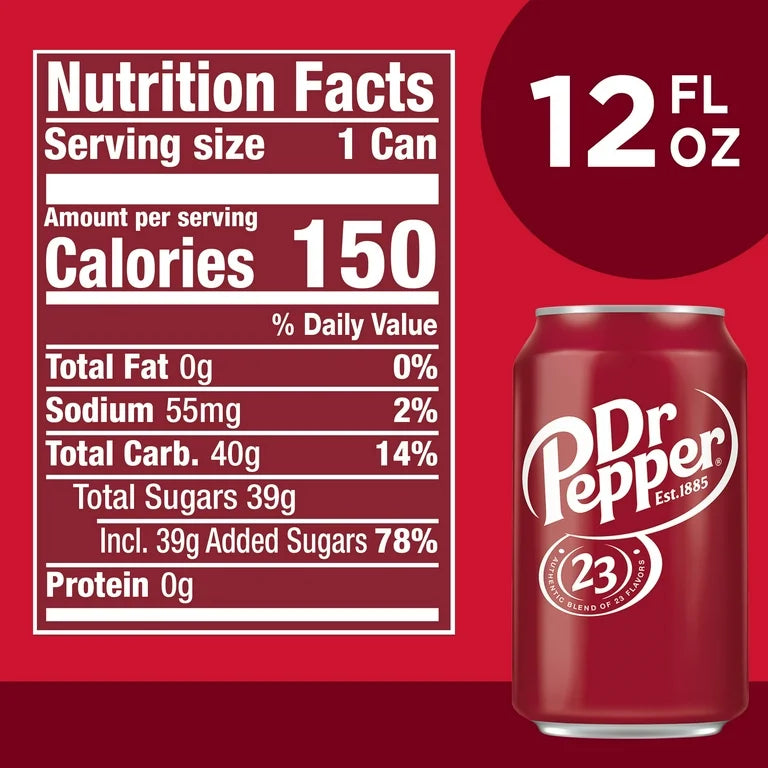 Dr Pepper Original 355 mL