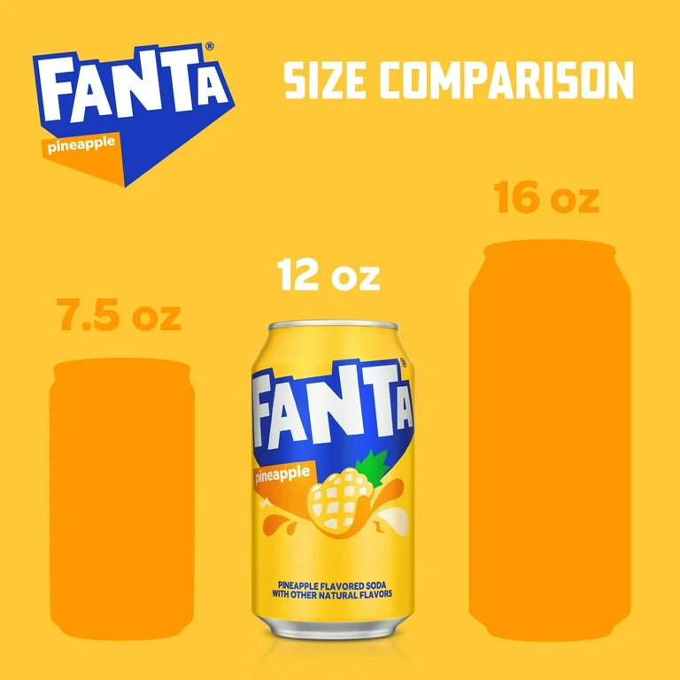 Fanta Sabor Piña 355 mL