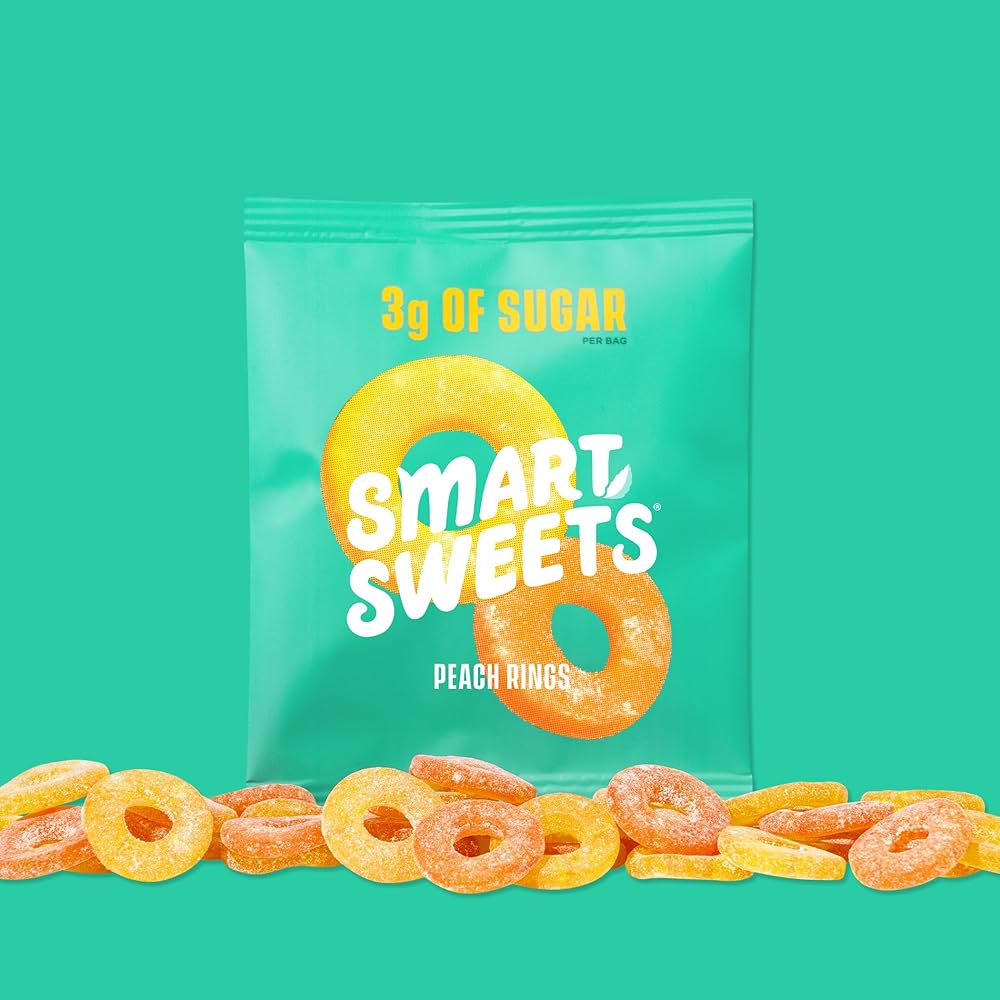 Gomitas Durazno Smart Sweets Bajo en Azúcares 50g