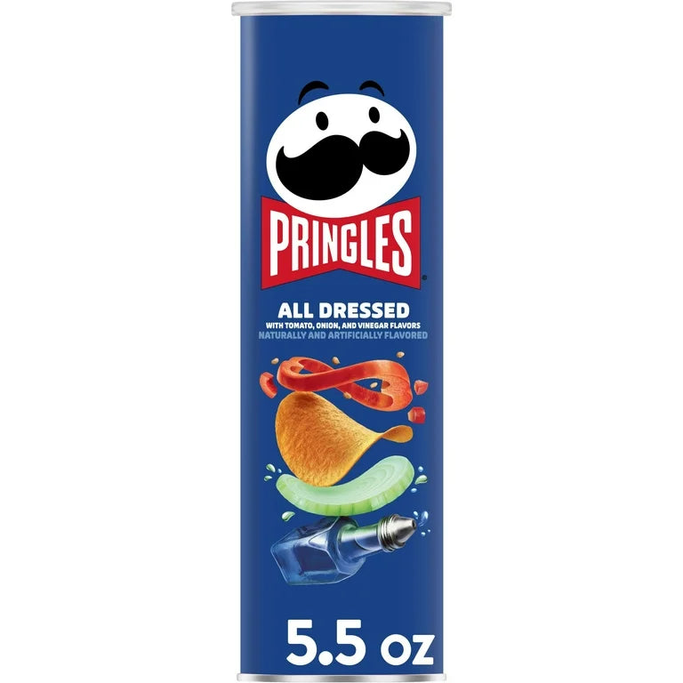 Pringles All Dressed Tomate, Cebolla y Vinagre 155g