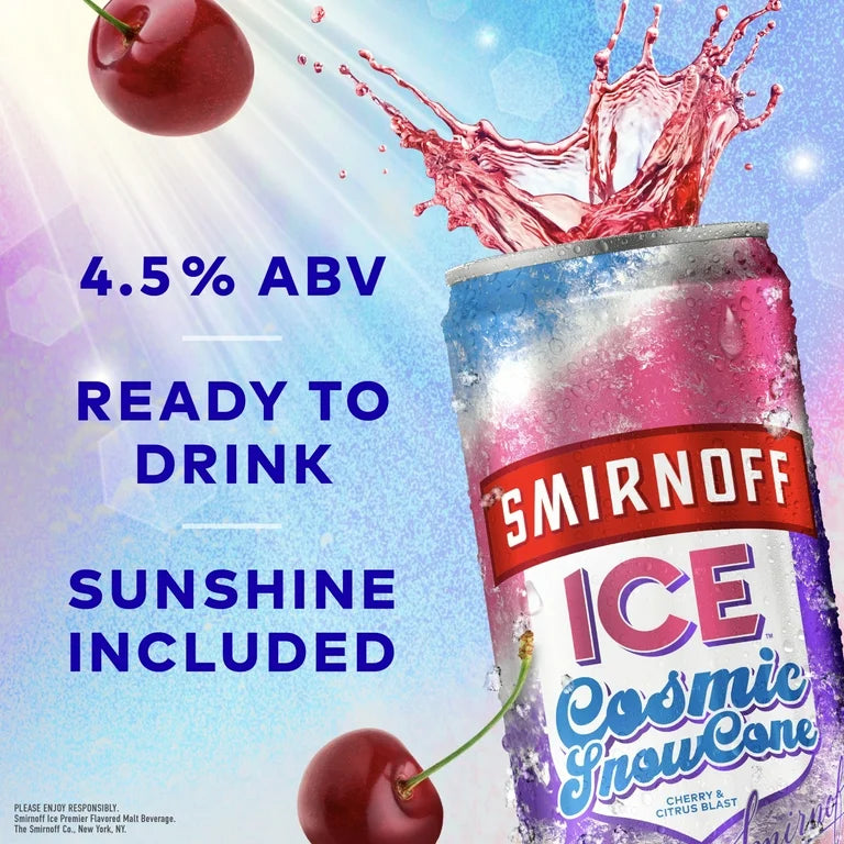 +18: Smirnoff Ice Sunny Days 355 mL x1 (Sabor a Elección)