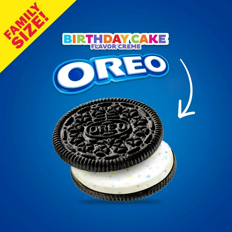 Oreo Birthday Cake Tamaño Familiar 480g