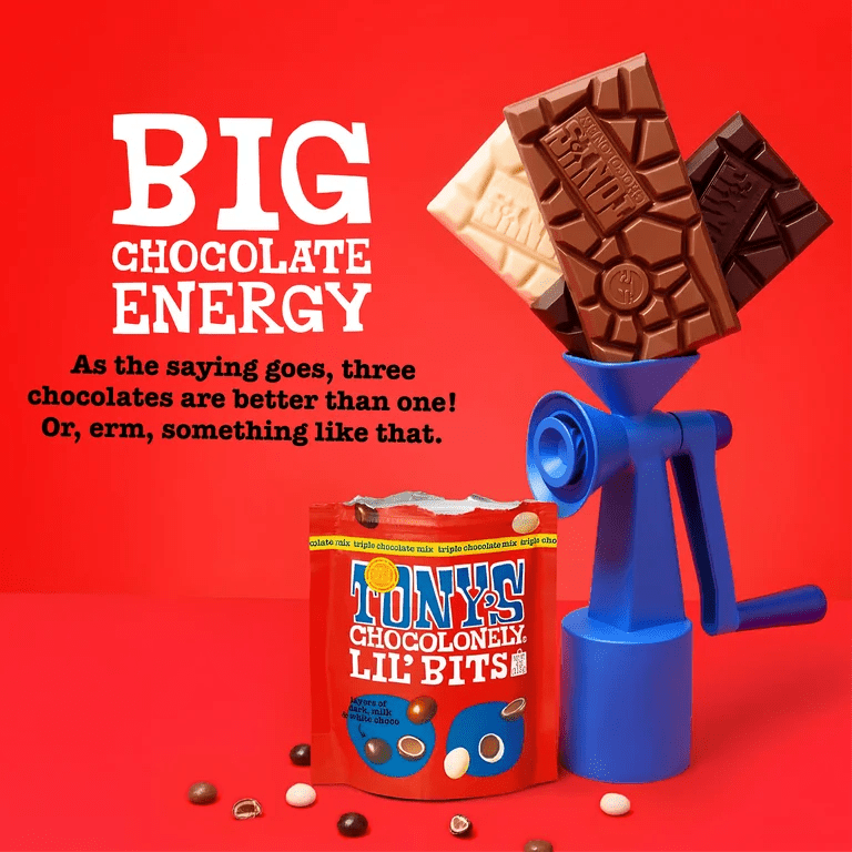 Chocolates Tony’s Chocolonely Lil’ Bits Triple Chocolate Mix 113g - NexoVerse