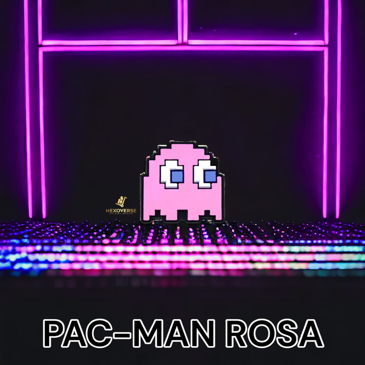 PAC-MAN ROSA Pin