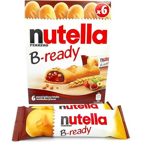 Nutella B-Ready x6 132g