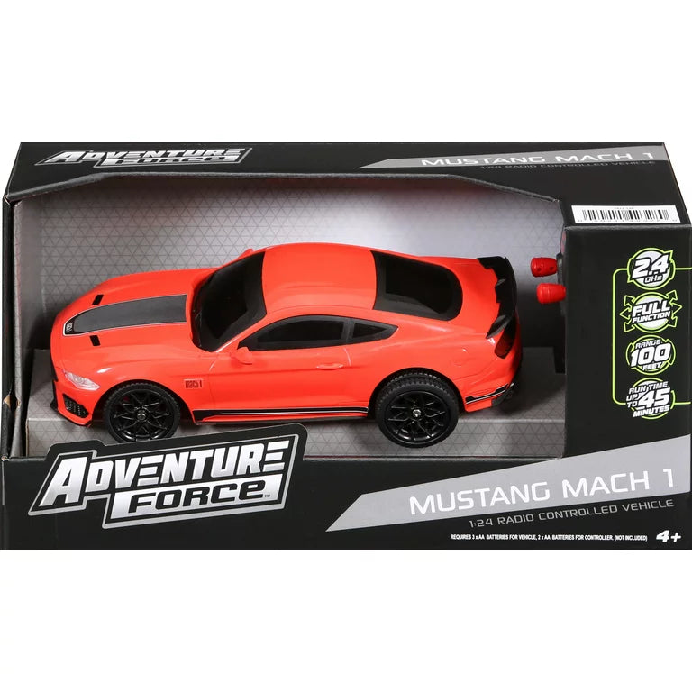 Carro Deportivo a Control Remoto Ford Mustang Adventure Force Rojo