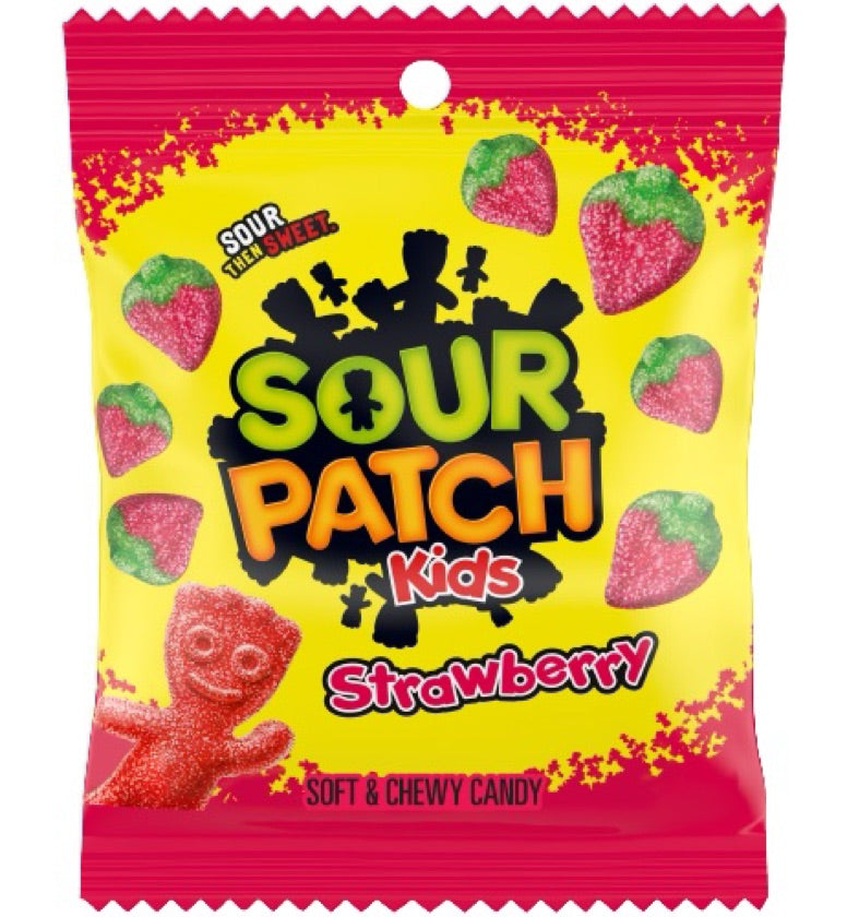 Gomitas Sour Patch Fresa 102g