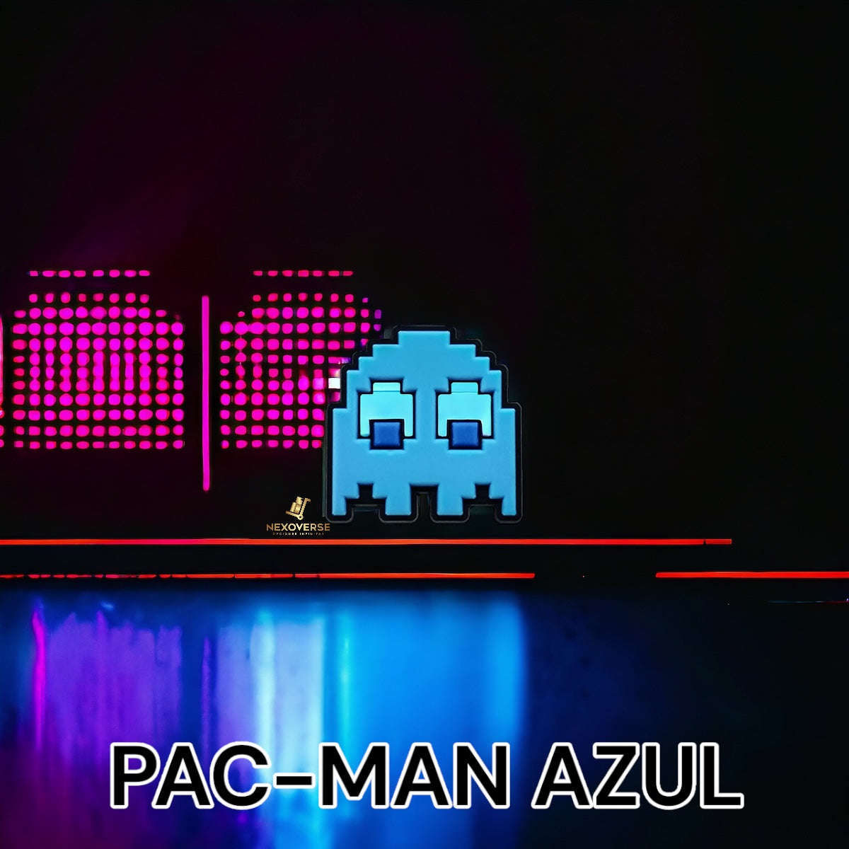 PAC-MAN AZUL Pin