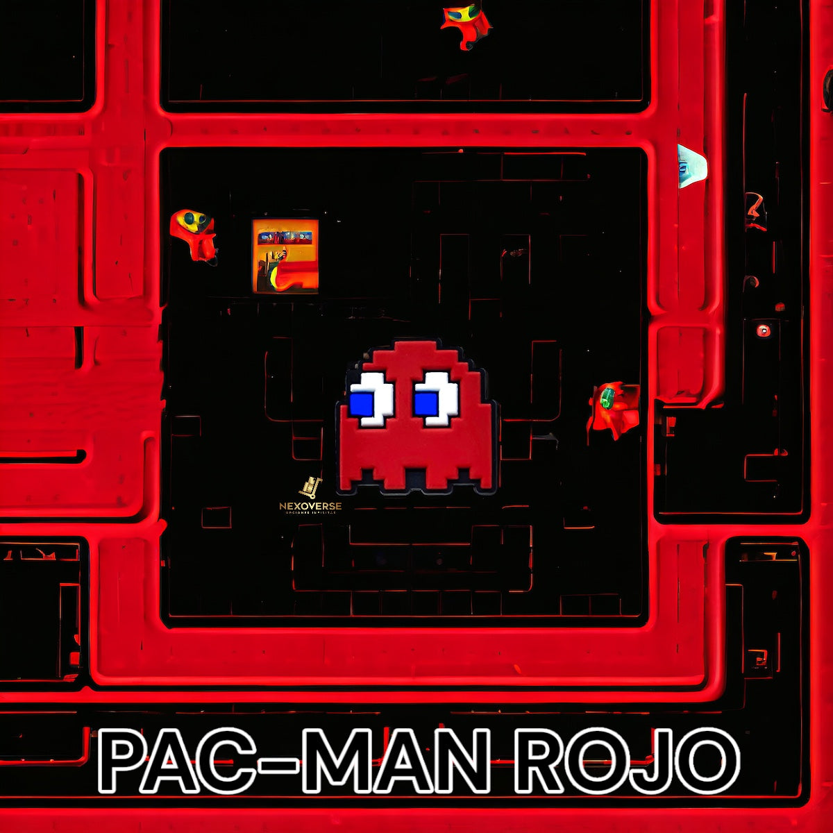 PAC-MAN ROJO Pin