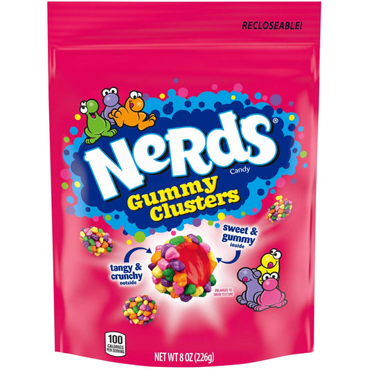 Nerds Gummy Cluster Gomitas Grande 226g